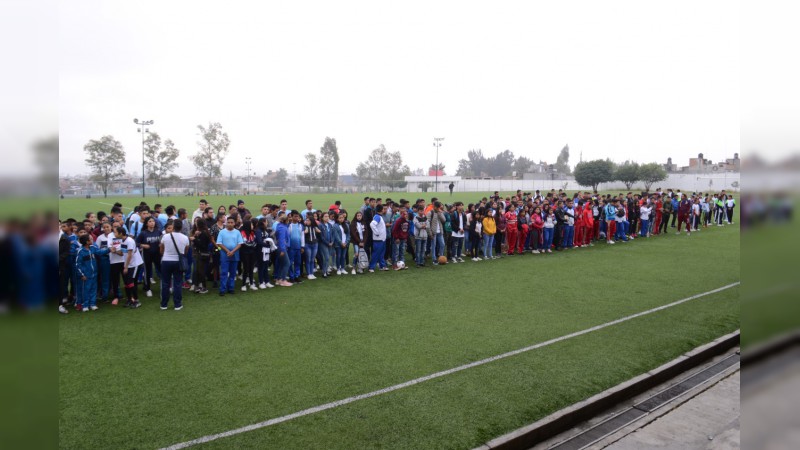 A 4 meses de realizarse la XX Espartaqueada Deportiva Nacional, estudiantes michoacanos compiten para representar al estado - Foto 1 