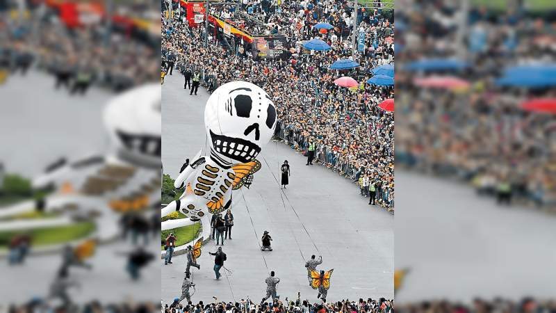 Se realizó el Desfile Internacional del Día de Muertos en la CDMX 
