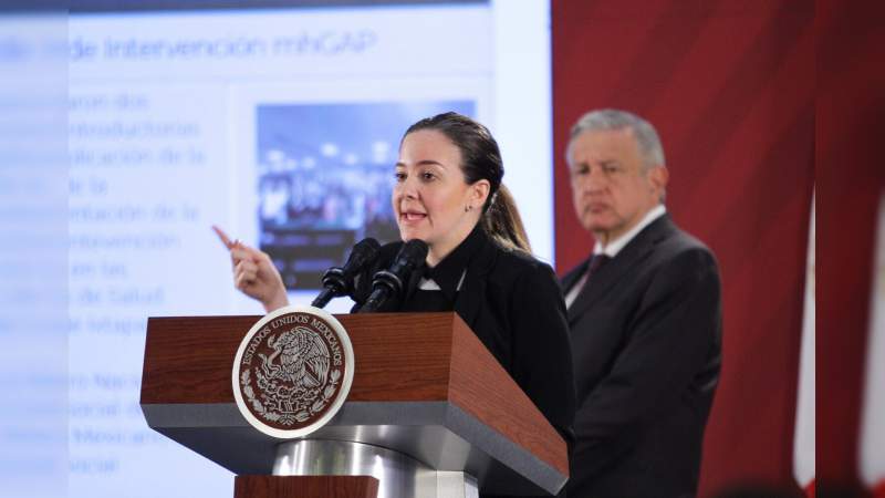 Estrategia contra las adicciones arrancó en Apatzingán: Lorena Rodríguez Bores 