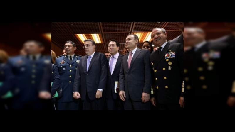 Alfonso Durazo compareció ante la Cámara de Diputados 