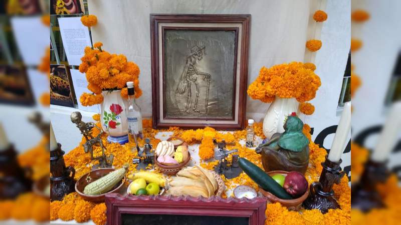 Inauguraron una instalación para honrar la memoria del poeta uruapense y moreliano - Foto 1 