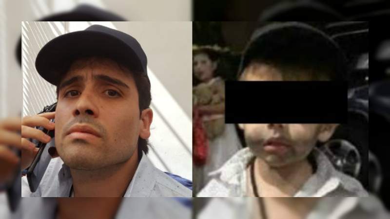 Reacciona Ovidio Guzmán al disfraz de niño que lo caracteriza 