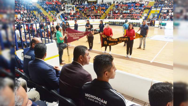 Inician primeros juegos deportivos Nicolaitas 2019-2020. - Foto 5 
