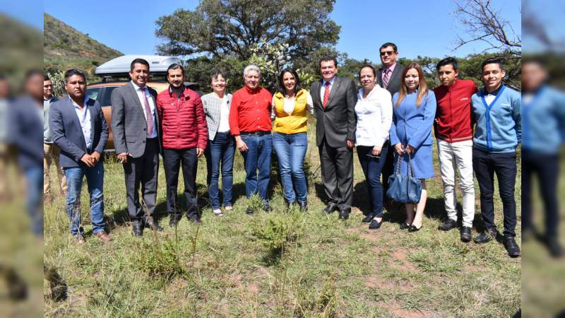 Buscan fortalecer educación media superior en Hidalgo, Michoacán 