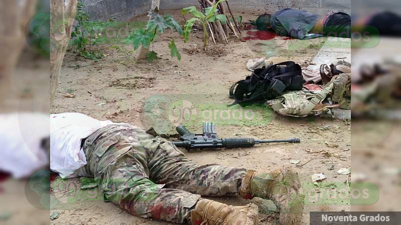 Mueren militar y seis civiles armados tras balaceras en Nuevo Laredo, Tamaulipas  - Foto 0 