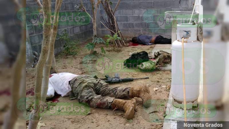 Mueren militar y seis civiles armados tras balaceras en Nuevo Laredo, Tamaulipas  - Foto 2 