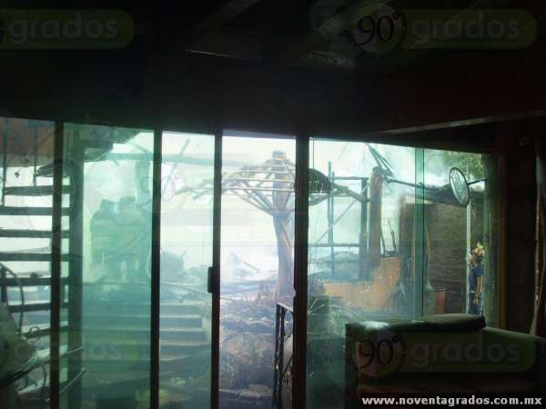 Se registra incendio en restaurante de Jiquilpan, Michoacán - Foto 2 