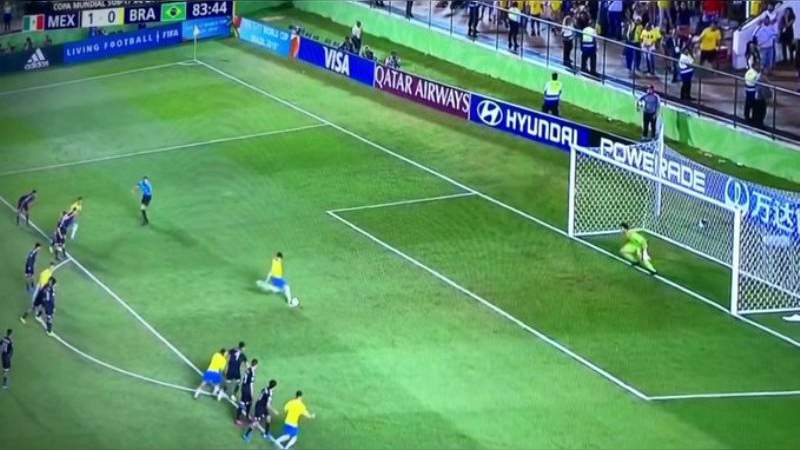 Sub 17 llega a la final con Brasil y pierde 2 - 1 por polémico penal 