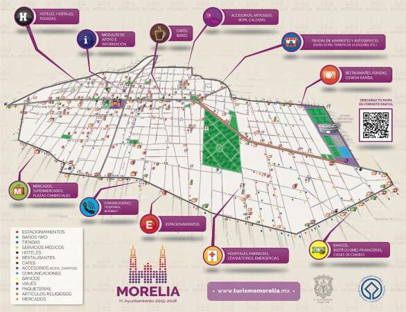 Secretaría de Turismo de Morelia prepara material turístico para la llegada del Papa 