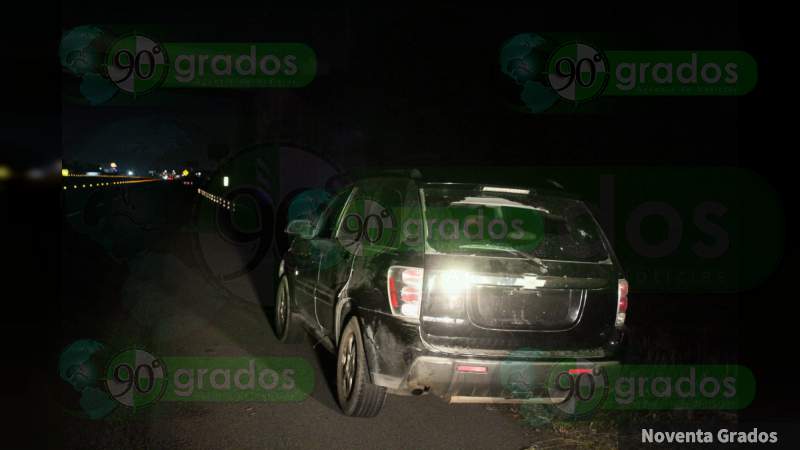Acribillan a persona a bordo de camioneta en la carretera Panamericana, en Celaya, Guanajuato  - Foto 0 