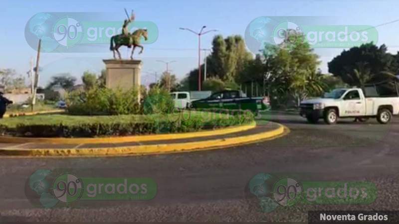 Dejan cuerpo desmembrado en glorieta en Santiago Maravatío, Guanajuato 