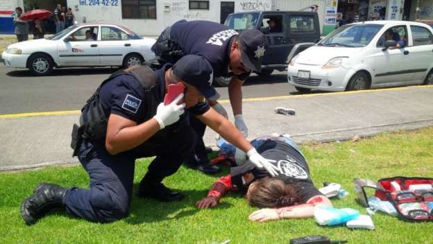 Gran movilización de la autoridad en Morelia por simulacro de accidente - Foto 1 