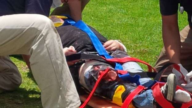 Gran movilización de la autoridad en Morelia por simulacro de accidente - Foto 2 