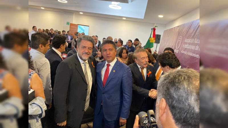 Participa rector de la UMSNH en reunión nacional juntos por la paz   