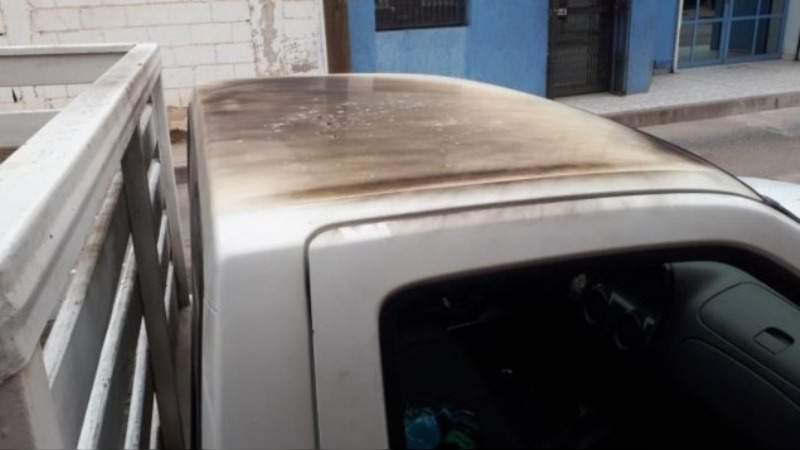 Atacan con bombas molotov instalaciones del Diario Zona Media en San Luis Potosí  - Foto 0 