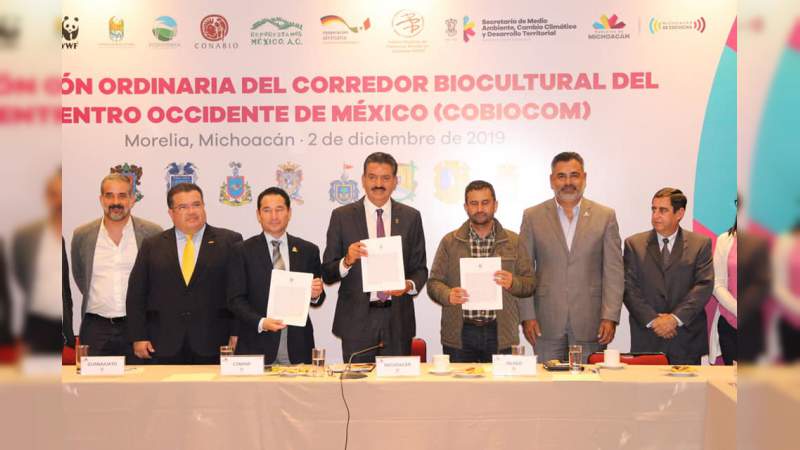Desde Michoacán, se fortalece el Corredor Biocultural Centro Occidente: Semaccdet 