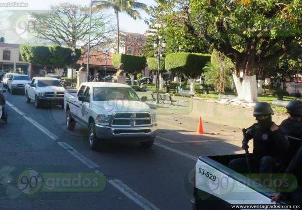 Arriban fuerzas de seguridad al municipio de Los Reyes - Foto 0 