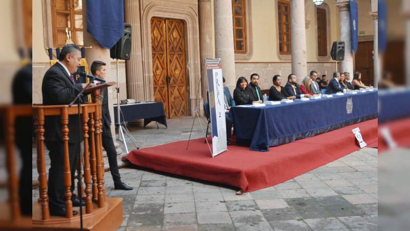 Festejan su 52 aniversario preparatoria Nicolaita "Ing. Pascual Ortiz Rubio"   