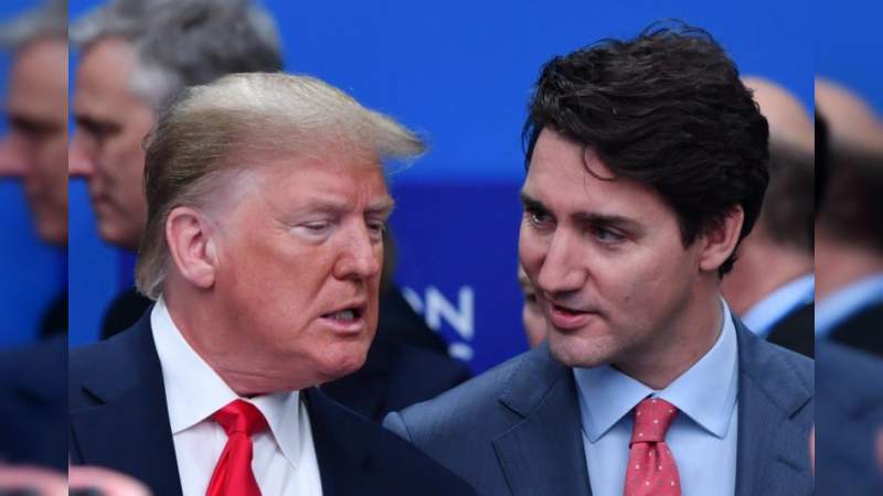 Justin Trudeau es un doble cara: Donald Trump 