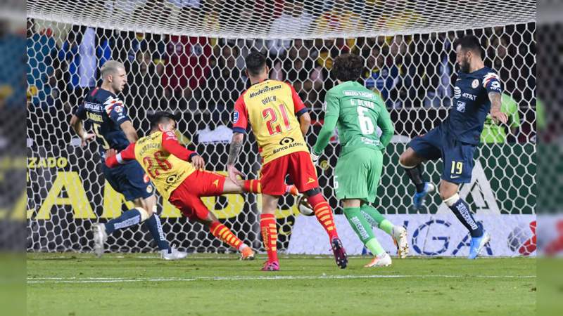 Monarcas derrota al América en la Semifinal de Ida 