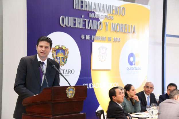 Morelia y Querétaro firman hermanamiento - Foto 2 