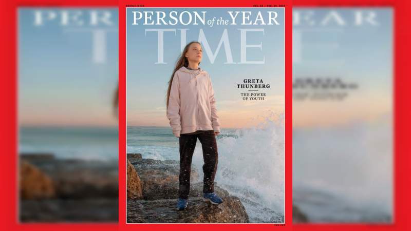 La revista Time elige a Greta Thunberg como Personaje del Año 