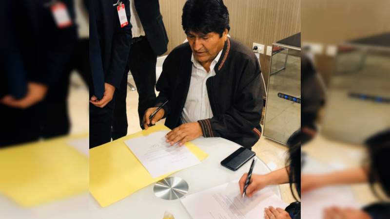 Evo Morales agradece a México y López Obrador por “salvarme la vida y por cobijarme” 