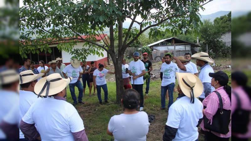 Logra Octavio Ocampo que jóvenes puedan liberar servicio social con acciones en pro del medio ambiente 