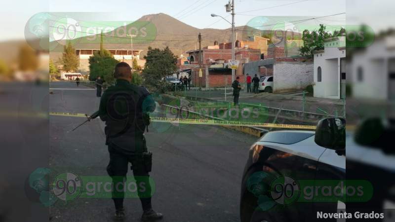 Asesinan a hombre a balazos en fraccionamiento de Zamora, Michoacán 