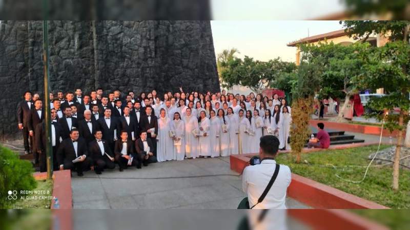 Fieles de la Luz del Mundo realizan magno evento cultural en el Centro de Apatzingán, Michoacán  - Foto 2 