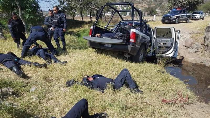 Confirma SSP siete heridos en volcadura de patrulla en Tarímbaro, Michoacán  - Foto 1 