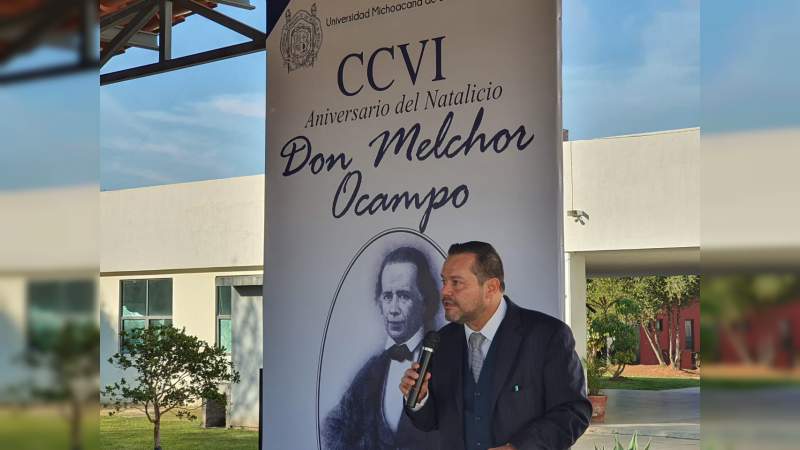 Vida y legado de Melchor Ocampo representan una guía de acción para todo Nicolaita: Orépani García - Foto 1 