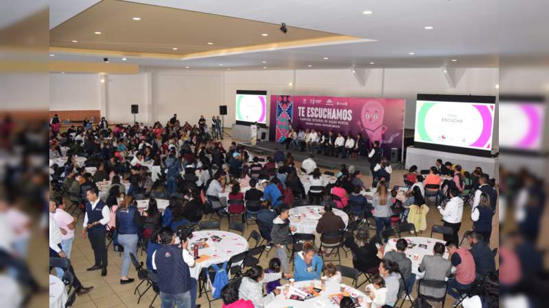 Apatzingán, punto de partida de foros Escucha; este año serán 14 mesas de trabajo: SSM   