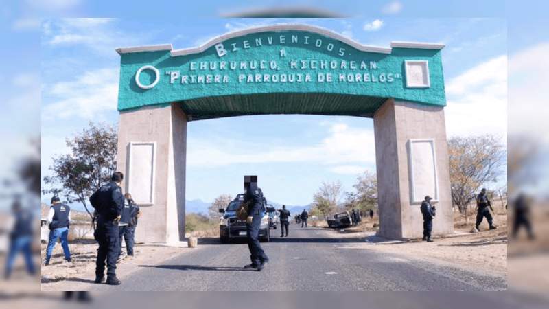 Hay cuatro policías desaparecidos tras enfrentamientos en Churumuco: Secretario de Seguridad 