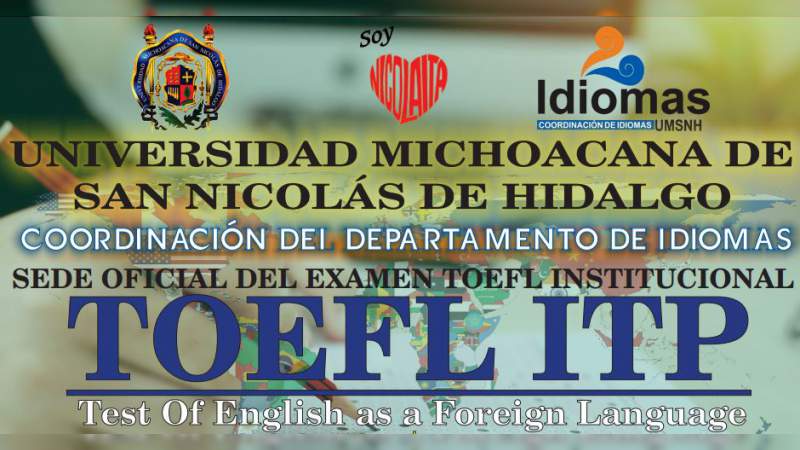 Departamento de idiomas aplicará examen TOEFL 