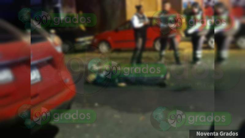 Asesinan a un Policía Investigador de la FGE en Morelia, Michoacán 