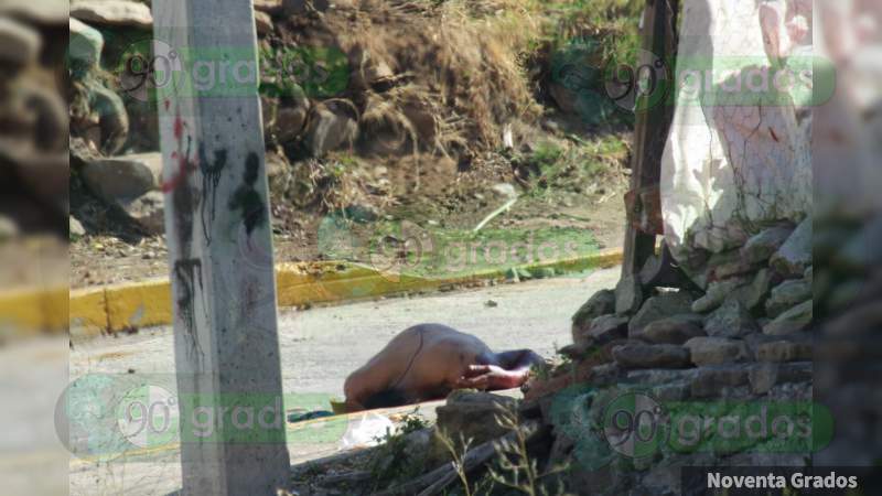 Asesinan a un hombre la tarde de este martes, en Jacona - Foto 0 