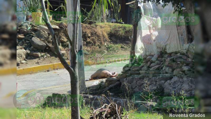 Asesinan a un hombre la tarde de este martes, en Jacona - Foto 1 