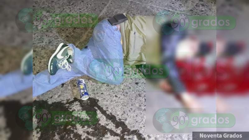 Asesinan a veinteañero en el centro de Sahuayo 