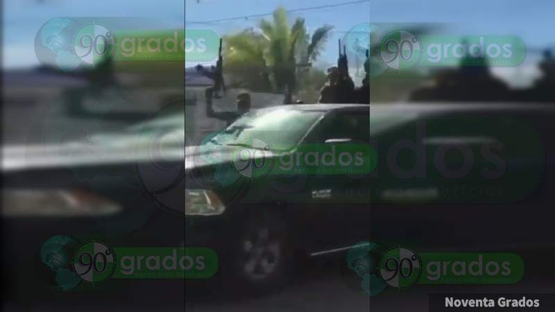 Cártel Jalisco en San Lucas, Michoacán: Circula video de sicarios en redes - Foto 0 