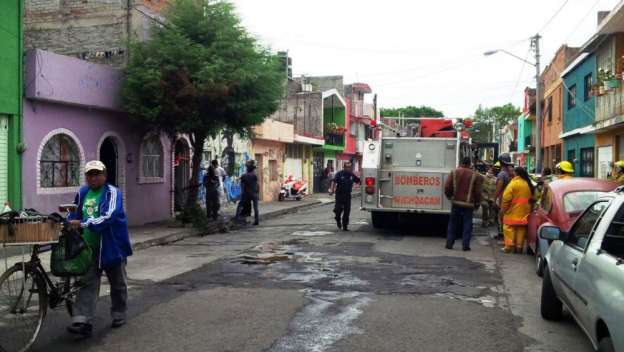 Se registra incendio en domicilio de la capital michoacana - Foto 1 