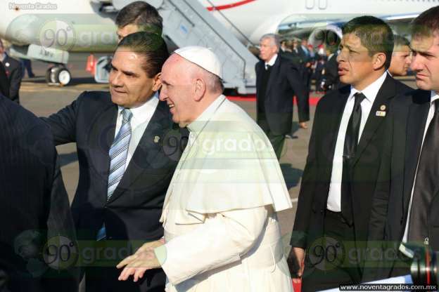 Arriba el Papa Francisco a Morelia - Foto 1 