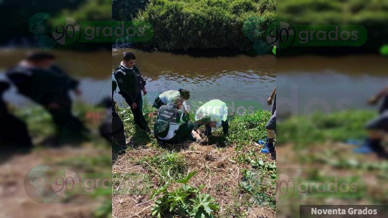 Rescata Policía de Morelia a hombre en el Río Grande de Morelia, Michoacán - Foto 2 