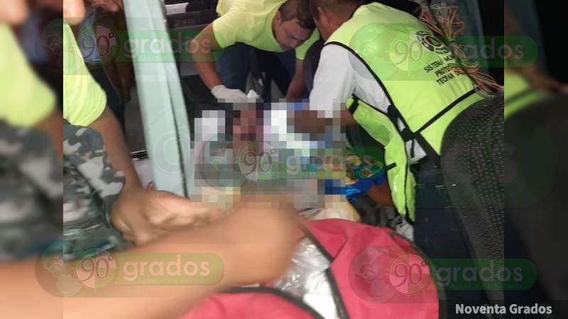 Un muerto y cuatro heridos deja choque entre autobuses en la Acapulco - Zihuatanejo, en Guerrero - Foto 0 