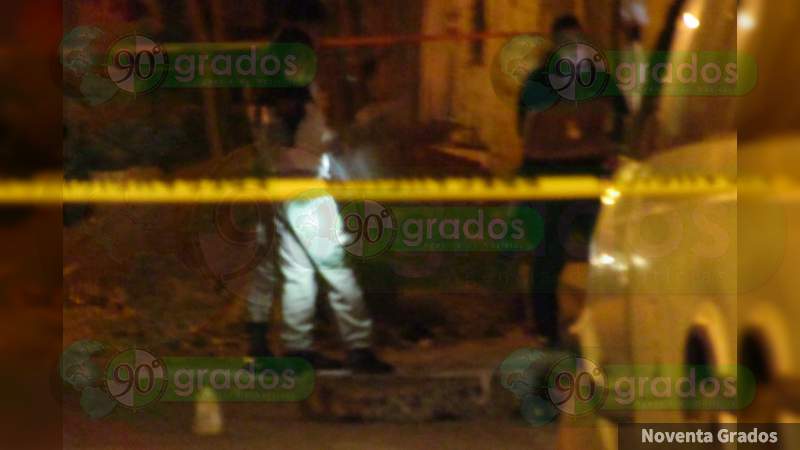 Ejecutan a joven en la colonia Ferrocarril, en Zamora - Foto 0 