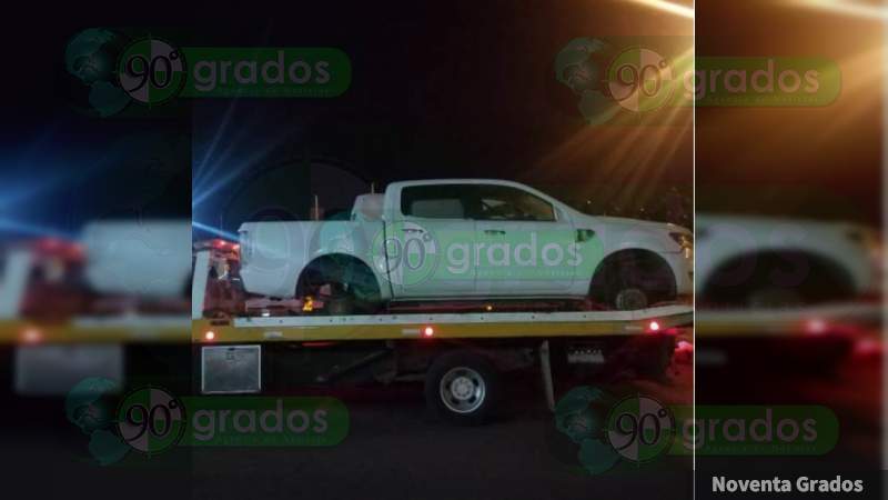 En campamento del CJNG aseguran ocho vehículos, droga y tres arietes en Zamora - Foto 3 