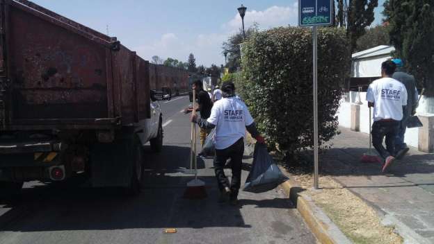 Emprende Gobierno de Morelia acciones inmediatas de limpieza en ruta del Papa 