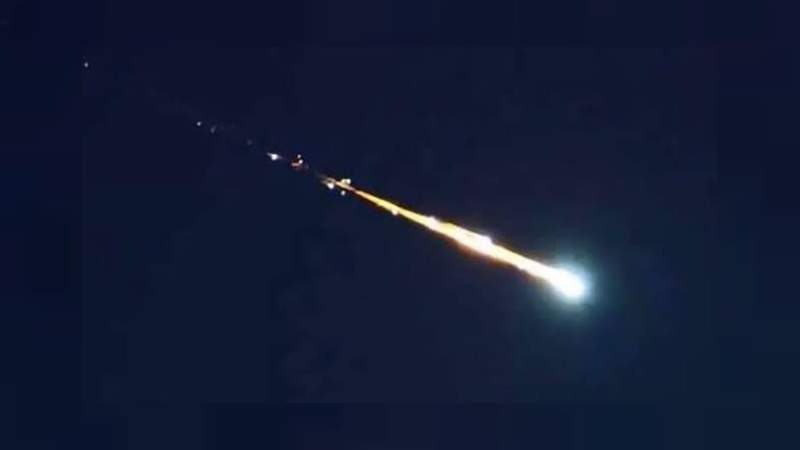 Reportan la supuesta caída de un meteorito en Michoacán 