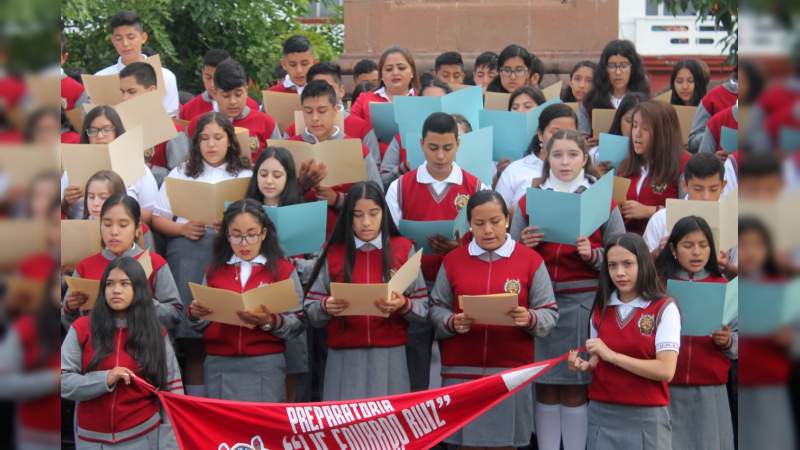 UMSNH con 100% de su matrícula de nivel medio superior registrada en las becas Benito Juárez 