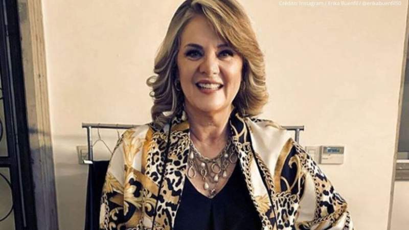 “La reina de Tik Tok”, La actriz Erika Buenfil arrasa con la aplicación en tendencia 